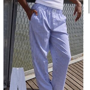 PARKE Striped Boxer Pant